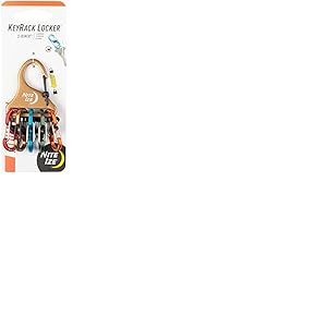 NiteIze Porte-clé S-Biner® en Aluminium, Coloris Assortis, Taille Unique, Moderne