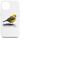 Chemise d'oiseau Tangara &agrave; Gorge argent&eacute;e Ornithologie Coque pour iPhone 13