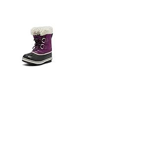 Sorel Yoot PAC Nylon Waterproof bottes d'hiver imperméables pour enfants, Violet (Wild Iris x Dark Plum), 30 EU