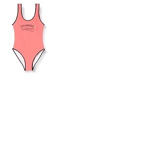 Haute pression Fille R9058 Maillot de bain une pi ce, Corail Fluo, 6 ans EU