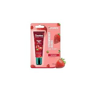 Himalaya Tube de baume à lèvres brillant fraise pour teinte délicate fraise 10 g