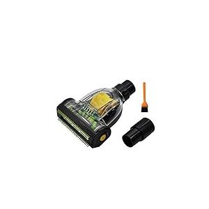 EZ SPARES Mini Brosse Turbo pour aspirateur Universel de 32 mm Compatible avec la Plupart des Marques d'aspirateurs telles Que Hoover, Bissell, Eureka, Royal, Dirt Devil
