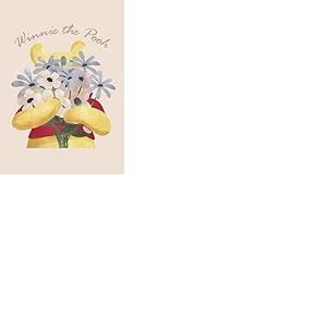 Komar Disney Winnie l'ourson Into The Blooms Tableau mural pour chambre d'enfant 50 x 70 cm