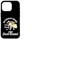 Jack Russel Cadeau Humour Chien Jack Russel Femme Homme Coque pour iPhone 16 Pro