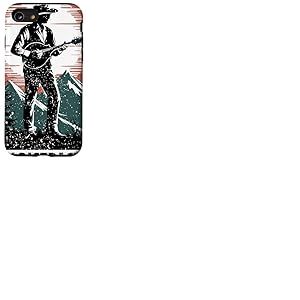 Phrase Folk Mandoline Musique Bluegrass Coque pour iPhone SE (2020) / 7/8