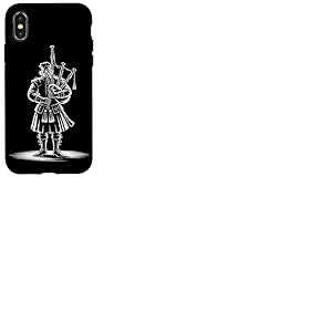 Cornemuse en écossais - Cornemuse écossaise Coque pour iPhone X/XS