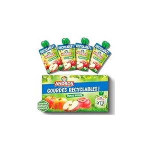 ANDROS GOURDES POMME NATURE 12X90G