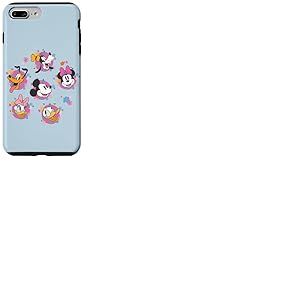 Disney Mickey & Friends Spring Easter Friendly Flower Faces Coque pour iPhone 7 Plus/8 Plus