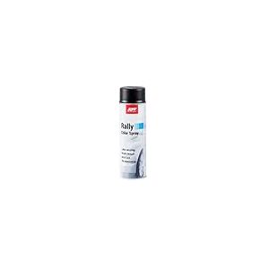 APP Rally Color Spray Bombe de Peinture Noir Mat | Peinture Acrylique en Spray | Vernis Noir Mat pour toutes les Surfaces avec Haute Couverture | 500 ml