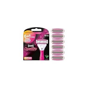 Wilkinson - Quattro For Women - Lames de rasoir pour femme - Pack de 7