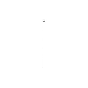 IAM DESIGN Barre décorative 1000 mm 30 mm à souder avec boule décorative - Barre en fer forgé lisse/ronde - Convient pour main courante - Rampe d'escalier