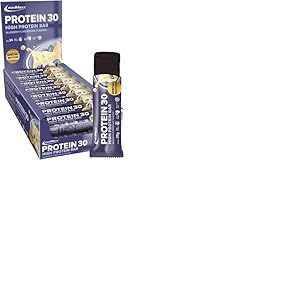 IronMaxx &ndash; Barre Prot&eacute;in&eacute;e Protein 30 &ndash; Cheesecake aux Myrtilles 24 x 35 g &ndash; Barre prot&eacute;in&eacute;e sans sucre, snack prot&eacute;in&eacute; sport