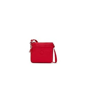 Kipling Sebastian Petit sac &agrave; bandouli&egrave;re, Red Rouge (Rouge)