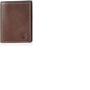 Timberland Leather Trifold Wallet with Id Window Accessoire de Voyage-Portefeuille à Triple pli, Marron (Blix), Taille Unique Homme