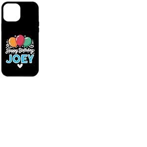 Joyeux Anniversaire en Disant Joey Coque pour iPhone 12 Pro Max