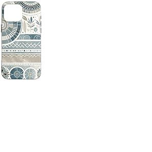 Ambiance tranquille à motifs terreux, mandala bohème Coque pour iPhone 16 Pro Max
