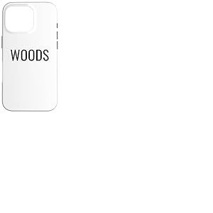 Woods Coque pour iPhone 16 Pro