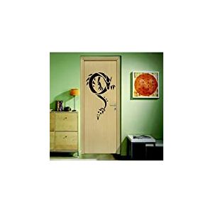 TATOUTEX Stickers Dragon Chinois - Beige, L 100cm x H 160cm