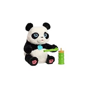 Just Play Peluche Interactive Coco Le Panda acrobate de FurReal mesurant 26,7 cm de Haut, Plus de 60 Sons et réactions, Animaux en Peluche, Jouets pour Enfants de 4 Ans et Plus