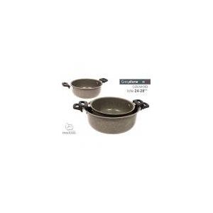 Privilege Lot de 2 casseroles 24 – 28 cm/1 mm Greystone