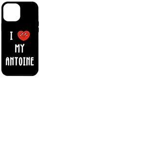 J'aime Antoine Nom Dr&ocirc;le Coque pour iPhone 12 Pro Max