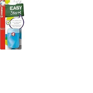 STABILO EASYsharpener- Taille crayon ergonomique - avec réservoir - blister x 1 - bleu - Droitier