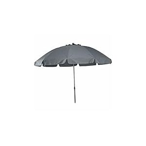 Siena Garden 560624 Tropico Parasol Base d'Acier/Polyester Gris/Anthracite 200 cm