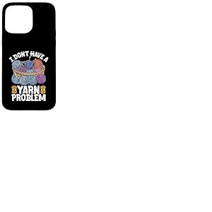 Panier à fil coloré avec aiguilles à tricoter Coque pour iPhone 15 Pro Max