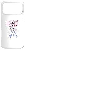 Hoppin Hilarant Lapin Mignon Dessin Animé Conception Lapin Coque pour iPhone 17 Pro Max