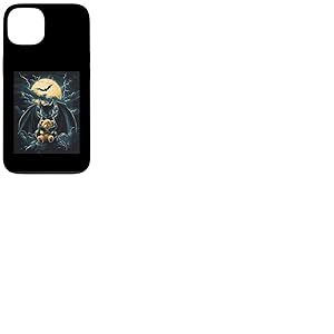 Chauve-Souris Ours en Peluche Gothique Femme Chauve-Souris Coque pour iPhone 13
