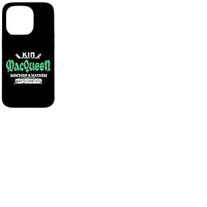 Kin MacQueen Mischief and Mayhem Since The Middle Age Coque pour iPhone 15 Pro