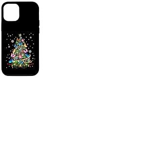 Papillon Sapin de No&euml;l Lumi&egrave;res Fille Pyjama Papillon Coque pour iPhone 12/12 Pro