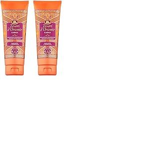 Tesori d'Oriente Crème de douche « Karma », 250 ml, gel douche aromatique avec fleur de Nashi et bois de cèdre, crème de douche pour soins du corps, rituels de bien-être pour le corps et les sens