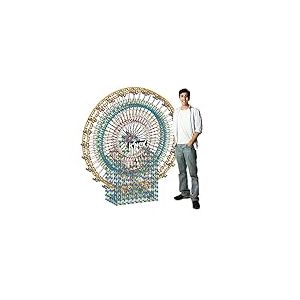 K'Nex 89790 6 Foot Ferris Wheel Building Set, Colourful Construction Set for Teens and Adults, 550 Piece Building Set for Adults Aged 16 Years and Older