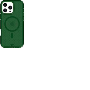 tech21 EvoCheck – Coque de Protection Contre Les Chocs pour iPhone 16 Pro Max, Compatible avec MagSafe, Vert forêt