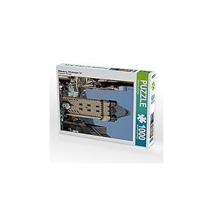 CALVENDO Puzzle Miltenberg, Porte de Wurtzburg 1000 pièces Puzzle Haut | 1000 pièces Taille de la Pose 48 x 64 cm Puzzle Photo pour des Heures heureuses