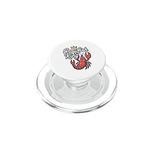Ecrevisses Poisson Roi Tradition Fruits De Mer Passion PopSockets PopGrip pour MagSafe