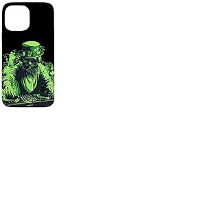 Déguisement de Lucky Beats avec Leprechaun DJ Vibes Coque pour iPhone 13 Pro Max