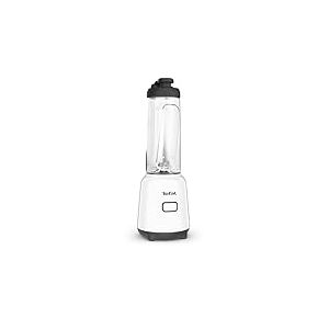 Tefal BL1501 Mix & Move Mini batteur sur pied - Bouteille à emporter en Tritan de qualité supérieure - 300 W - Design peu encombrant - Lames amovibles - Utilisation simple et ergonomique