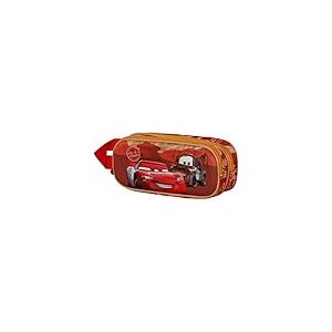 Disney Cars 3 Desert Road-Trousse 3D Double, Multicolore