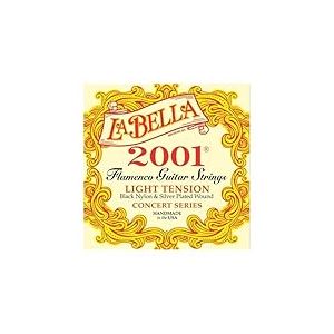 Labella L2001FL Flamenco Jeu de Cordes pour Guitare Light Tension