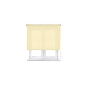 Kaaten Store Enrouleur translucide – Shantung, Ivory, 150 x 250 cm