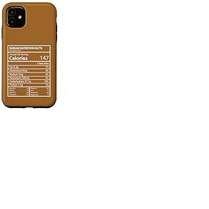 Informations nutritionnelles sur Le Durian, Conception Amusante de Tableaux sur Les Fruits puants Coque pour iPhone 11