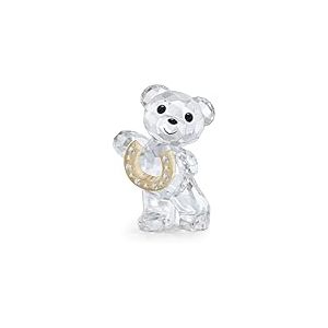 Swarovski Ourson Kris Fer &agrave; Cheval Porte-Bonheur