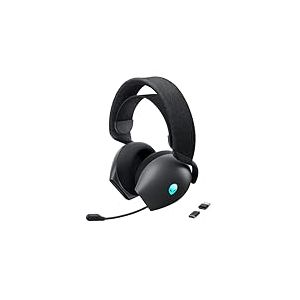 Alienware AW725H Casque Gaming sans Fil Tri-Mode – Dolby Atmos, 55h autonomie, IA Micro, AlienFX RGB, Dark Side of The Moon