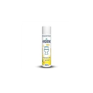 RIEM - Hygiene WC+ 100 ml - Spray Désinfectant et Nettoyant Toilettes - Détruit 99,9% des Bactéries - Sans Rinçage - Parfum Lemon