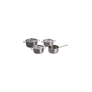 Lifetime Cooking Batterie de cuisine en acier inoxydable