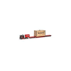 herpa Camion Miniature Mercedes-Benz Actros SLT convoi Exceptionnel avec Caisse Mammoet (Pays-Bas), Miniature à l’échelle 1:87, Objet de Collection, Made in Germany, Plastique