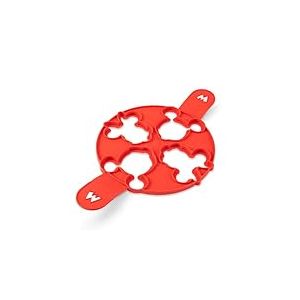 PRESTIGE Disney Moule &agrave; cr&ecirc;pes en silicone Motif Mickey et Minnie Rouge