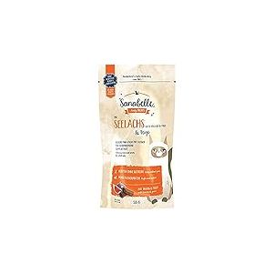 Sanabelle Snack Pollack et Figue - Délicieux mini bâtonnets de viande pour chats adultes - 20 x 55 g